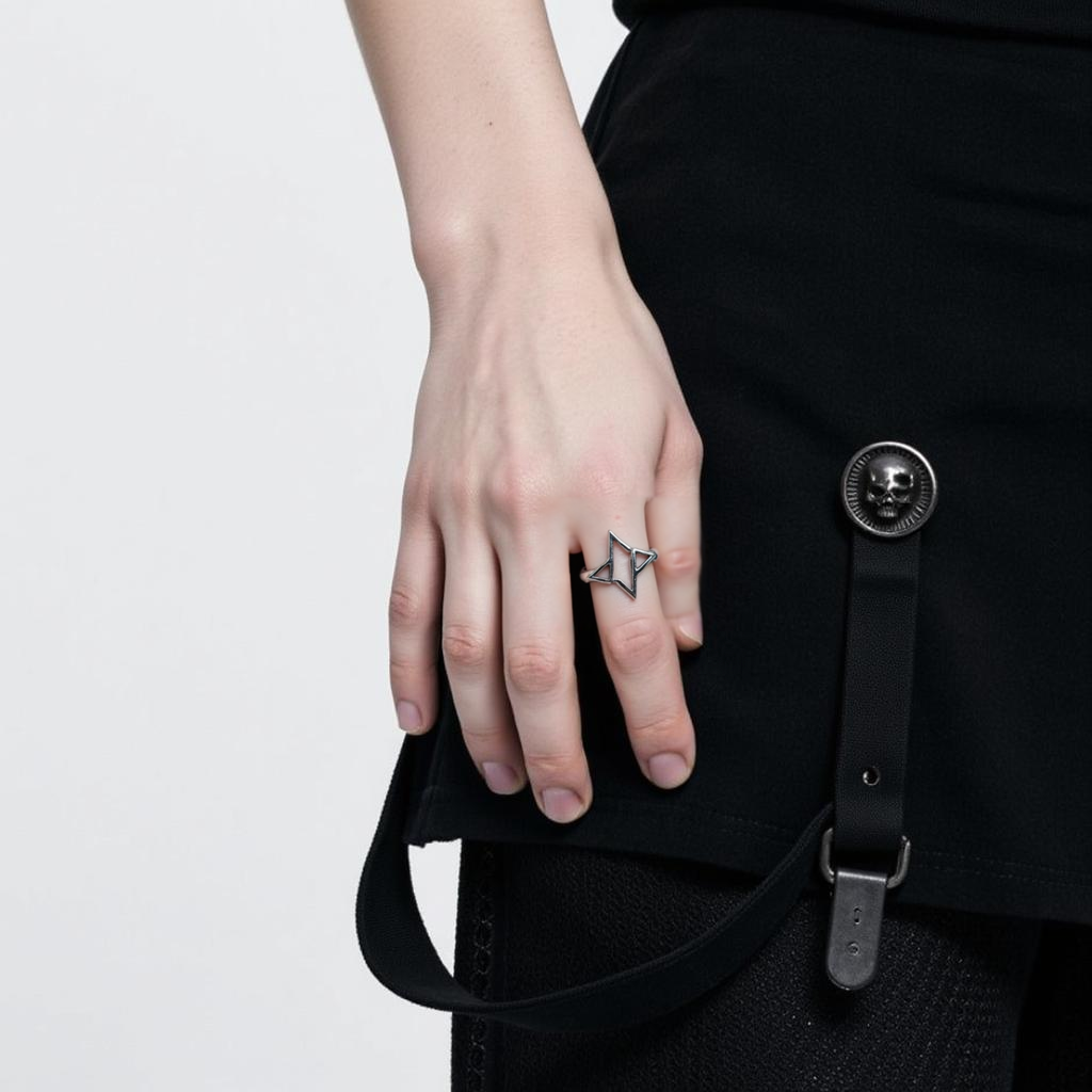 Geometric Star Ring