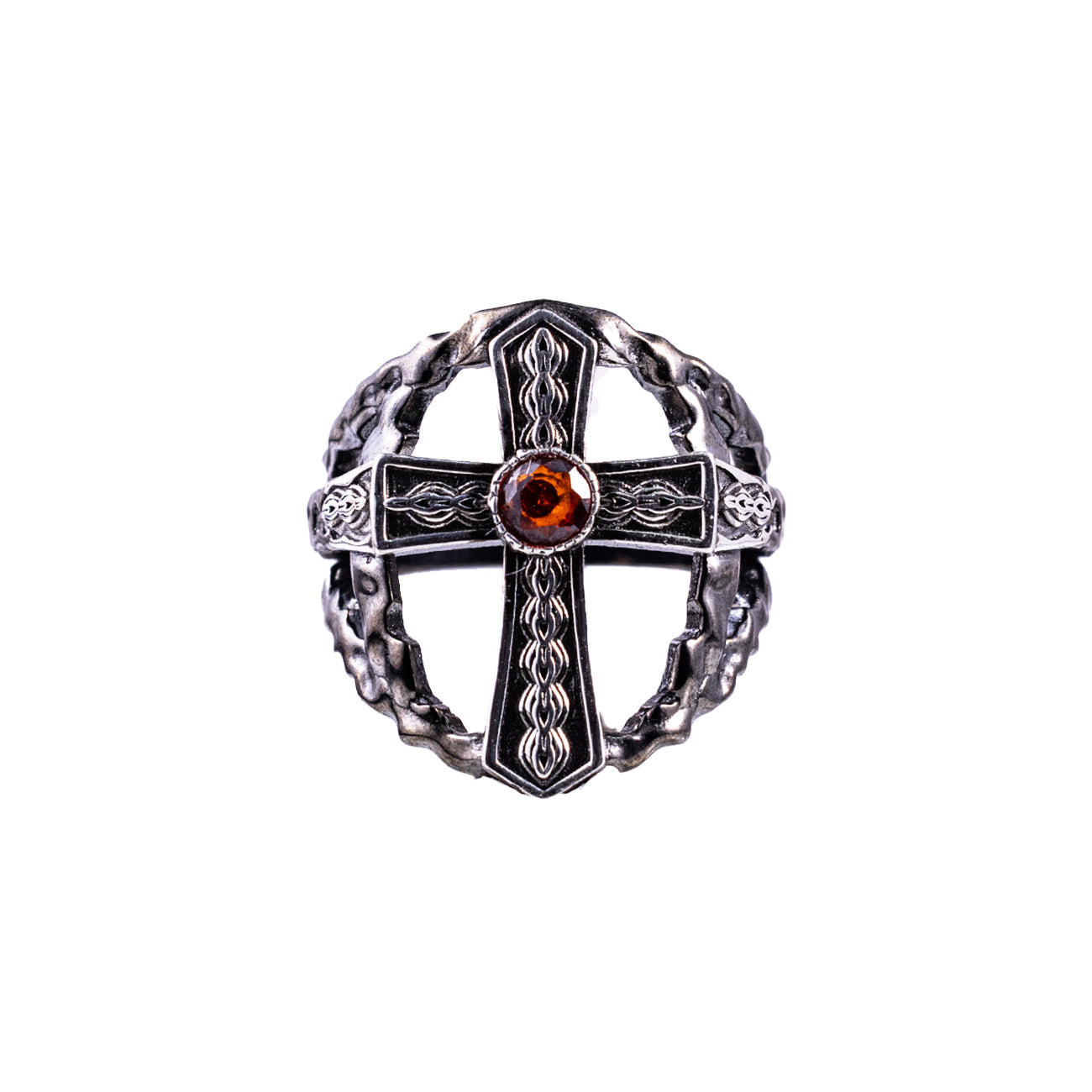 Cross Hollow Ring