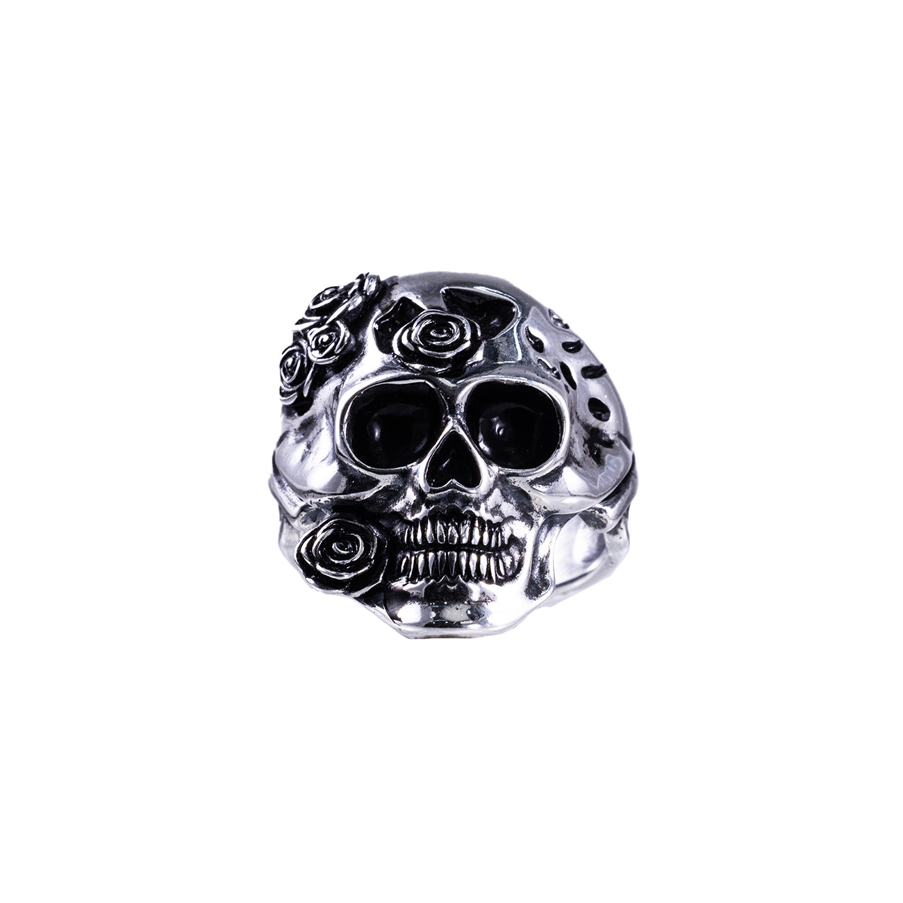Rose Skull Ring