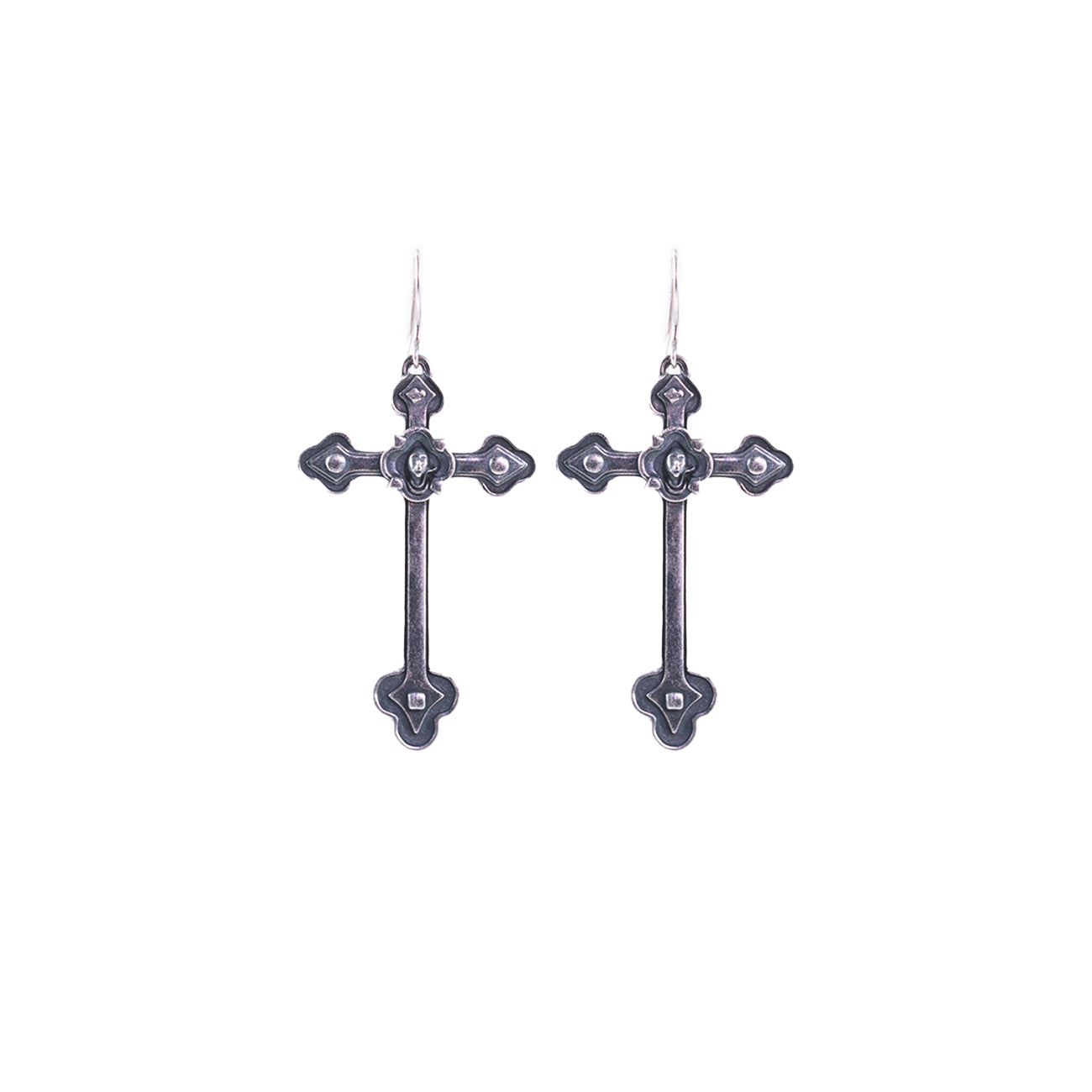Devotion Crosses Earrings