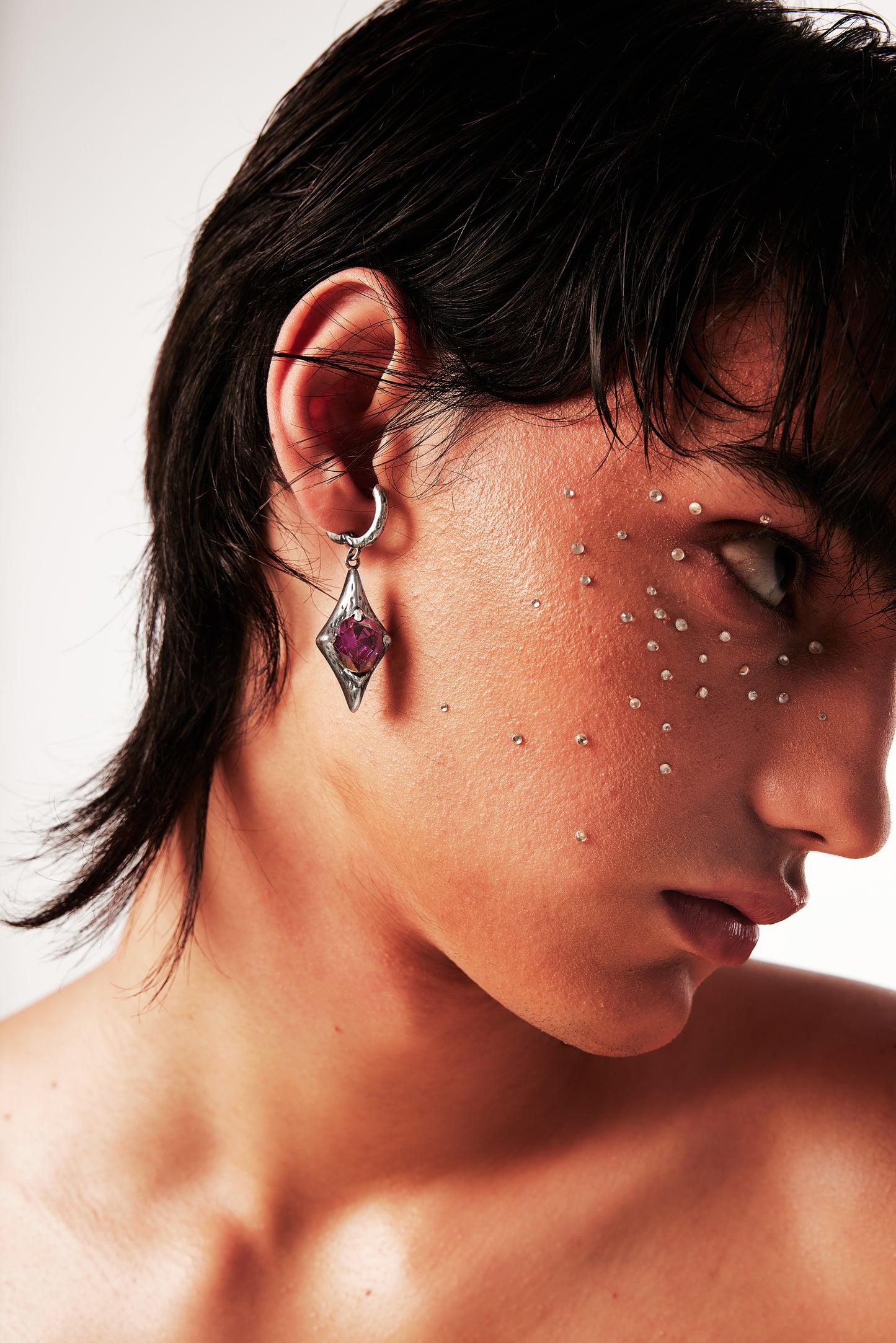 Claw-Grasped Earrings