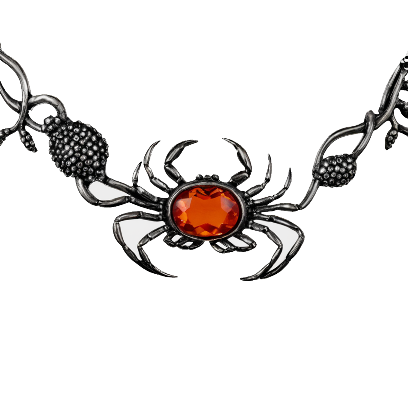 Fire Crab Necklace