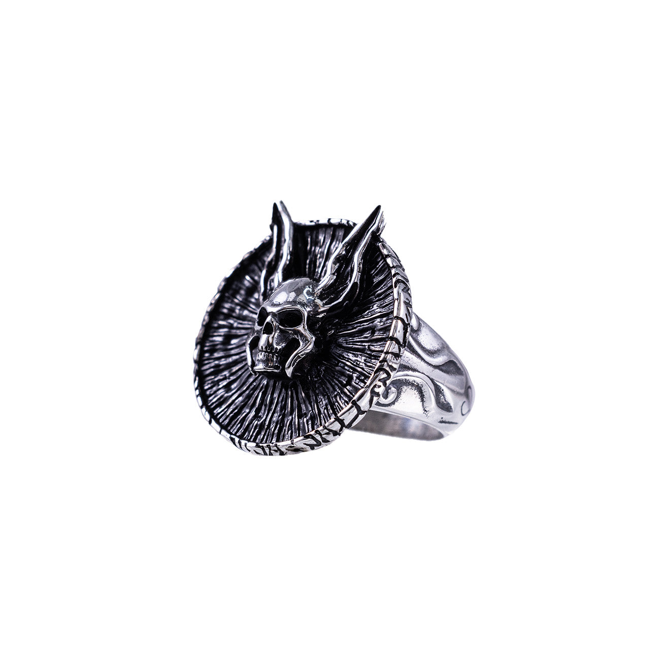 Helmet Skull Ring