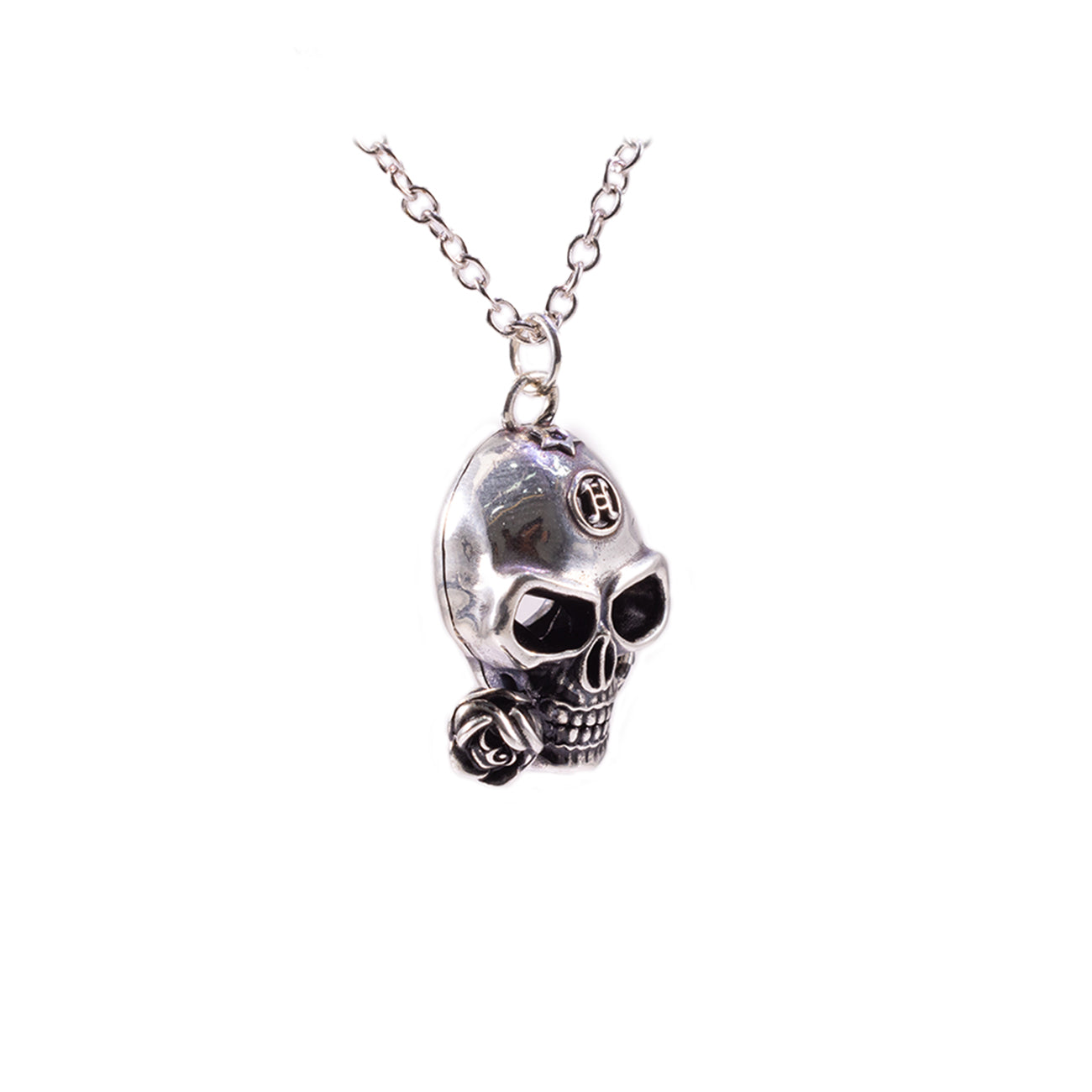Skull Rose Necklace