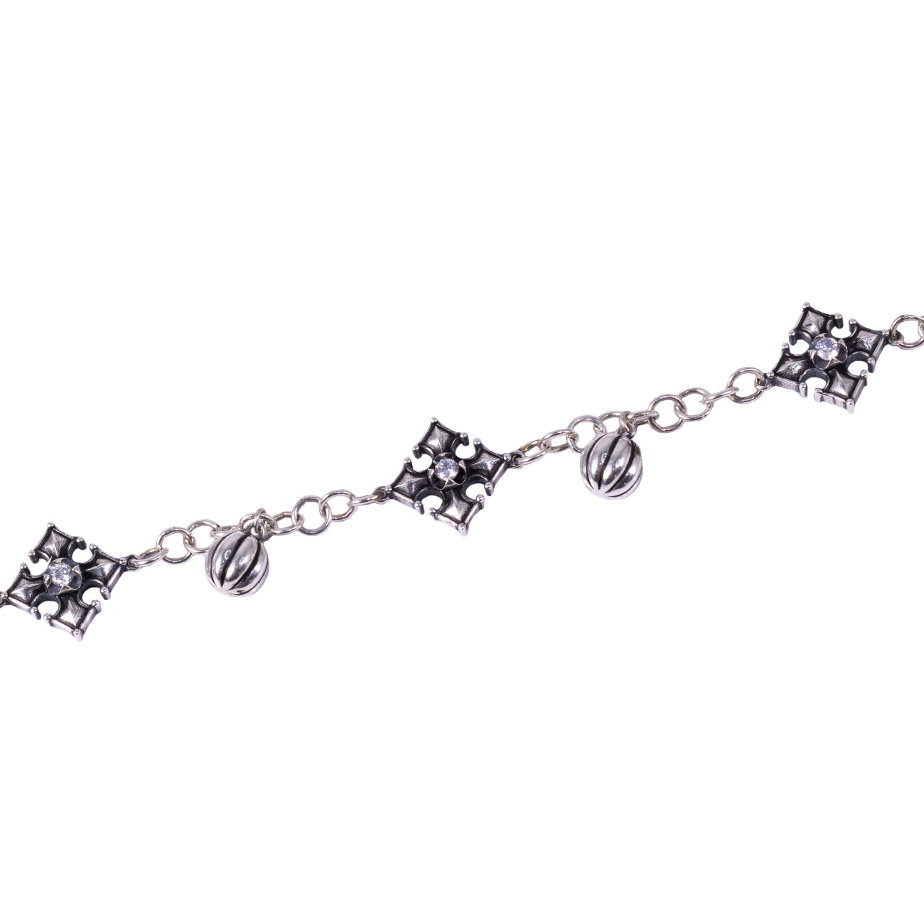 Pumpkin Cross Bracelet