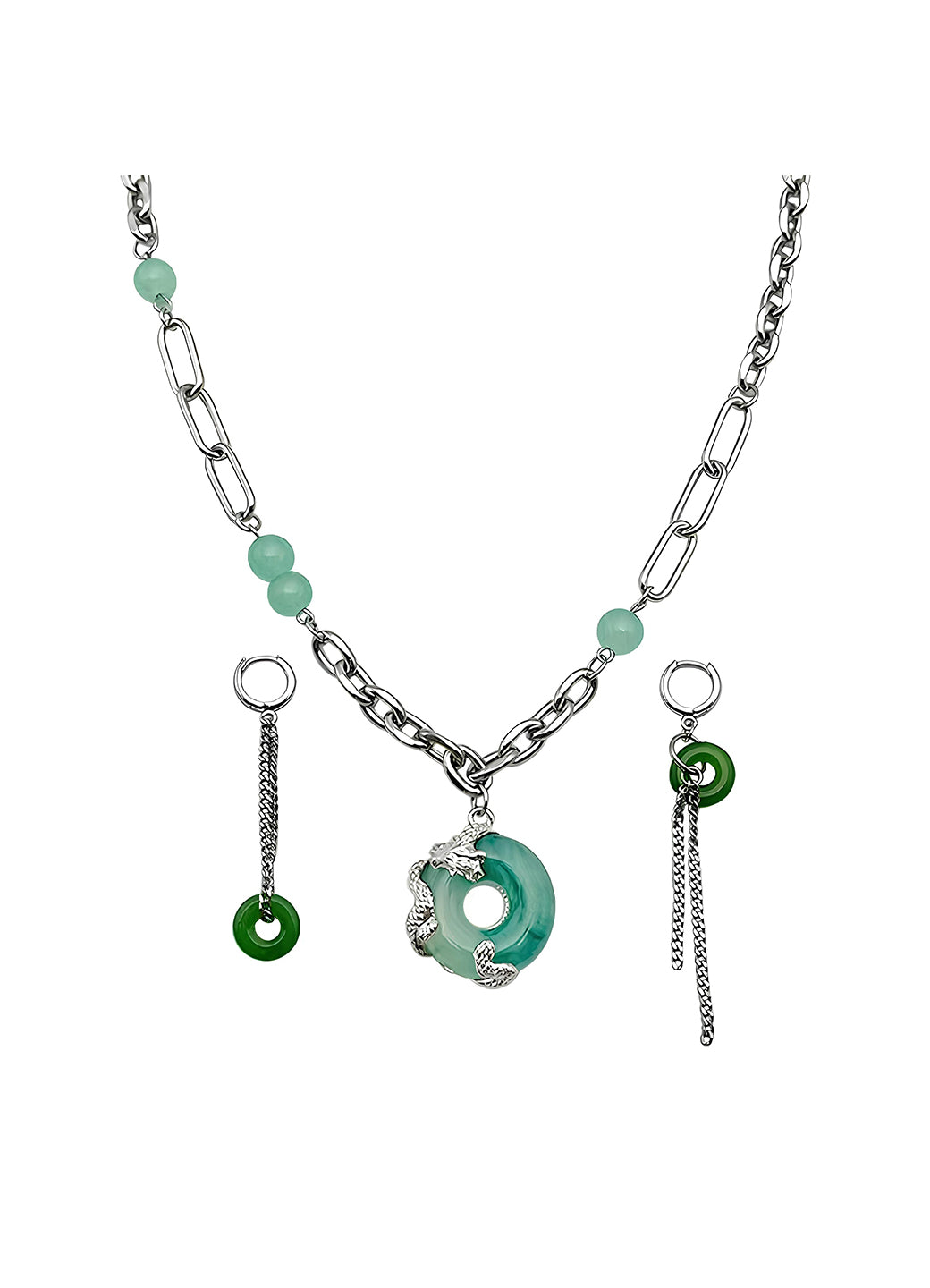 Imitation Jade Necklace