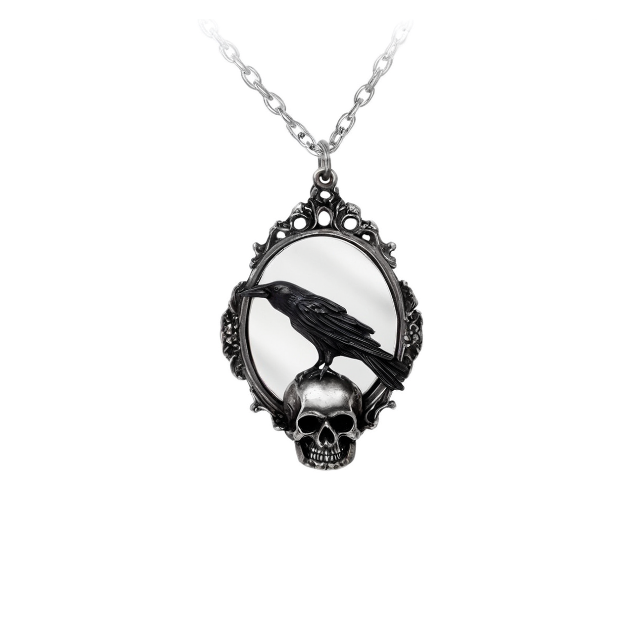 Raven Frame Necklace