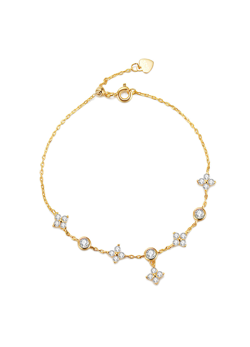 Bubble Cubic Zirconia Bracelet