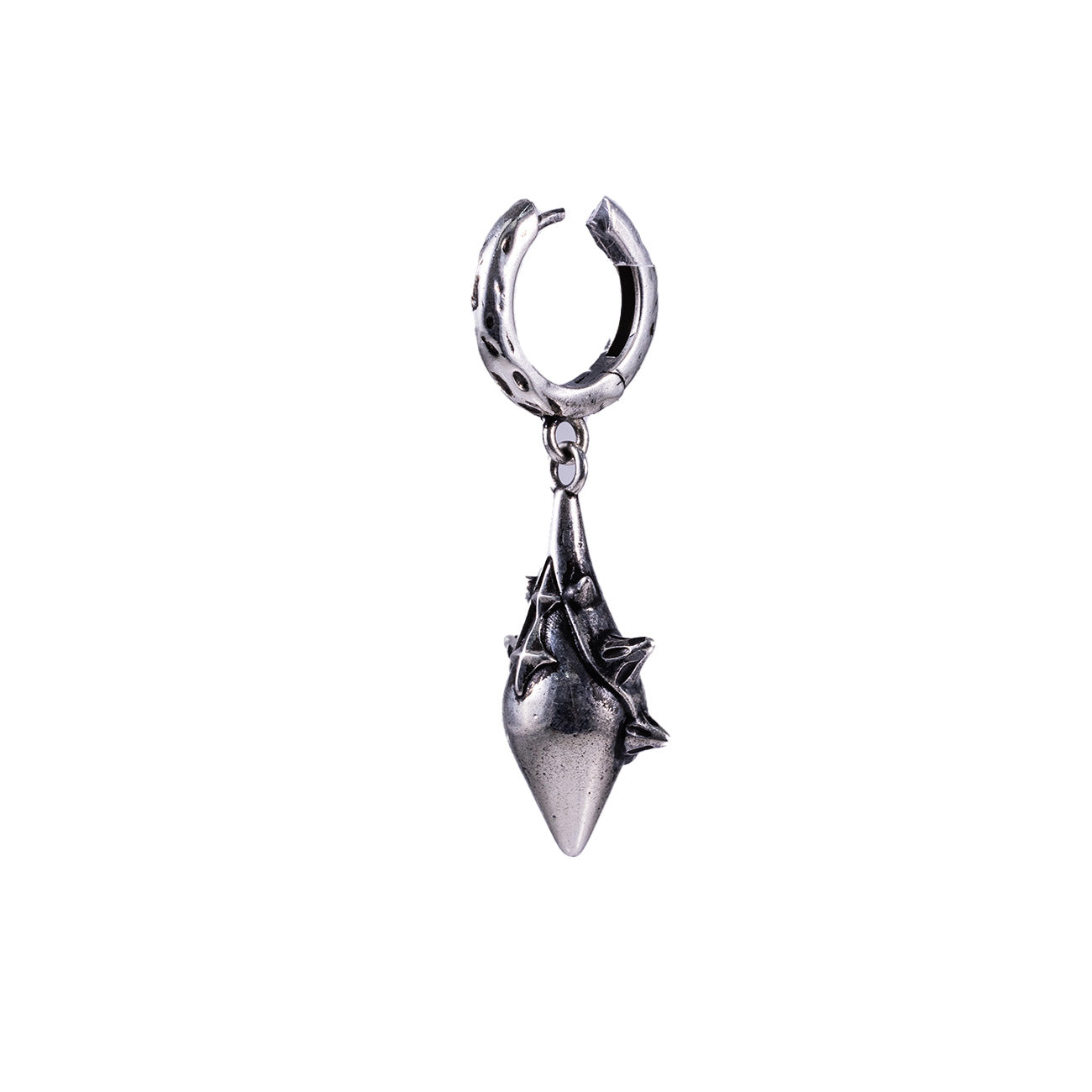 Spiked Teardrop Earrings