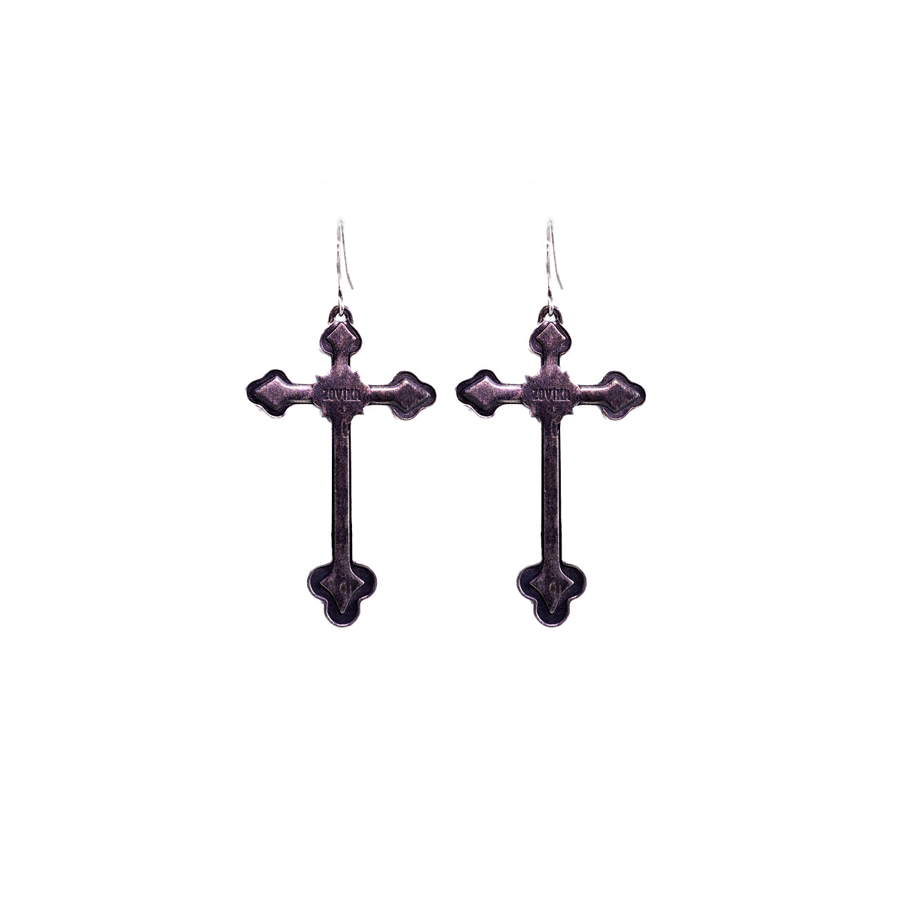 Devotion Crosses Earrings