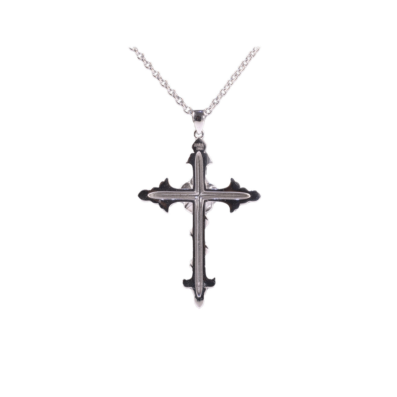 Rose Cross Necklace