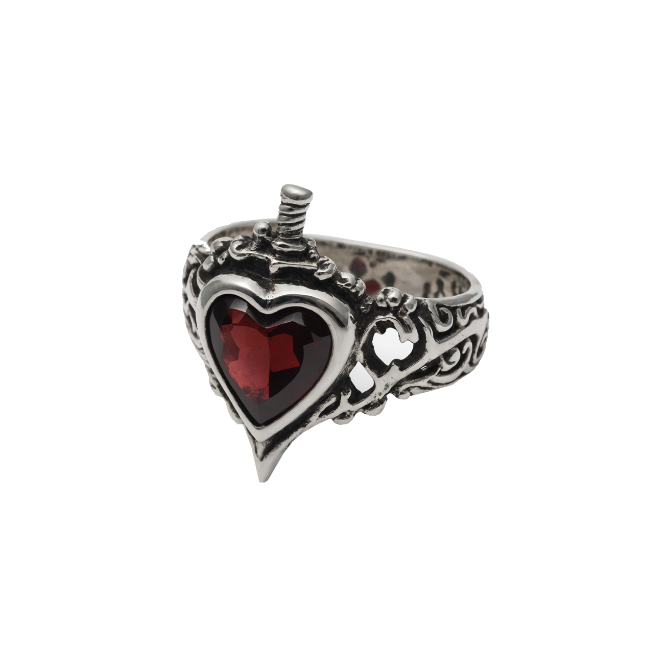 Heart & Dagger Ring