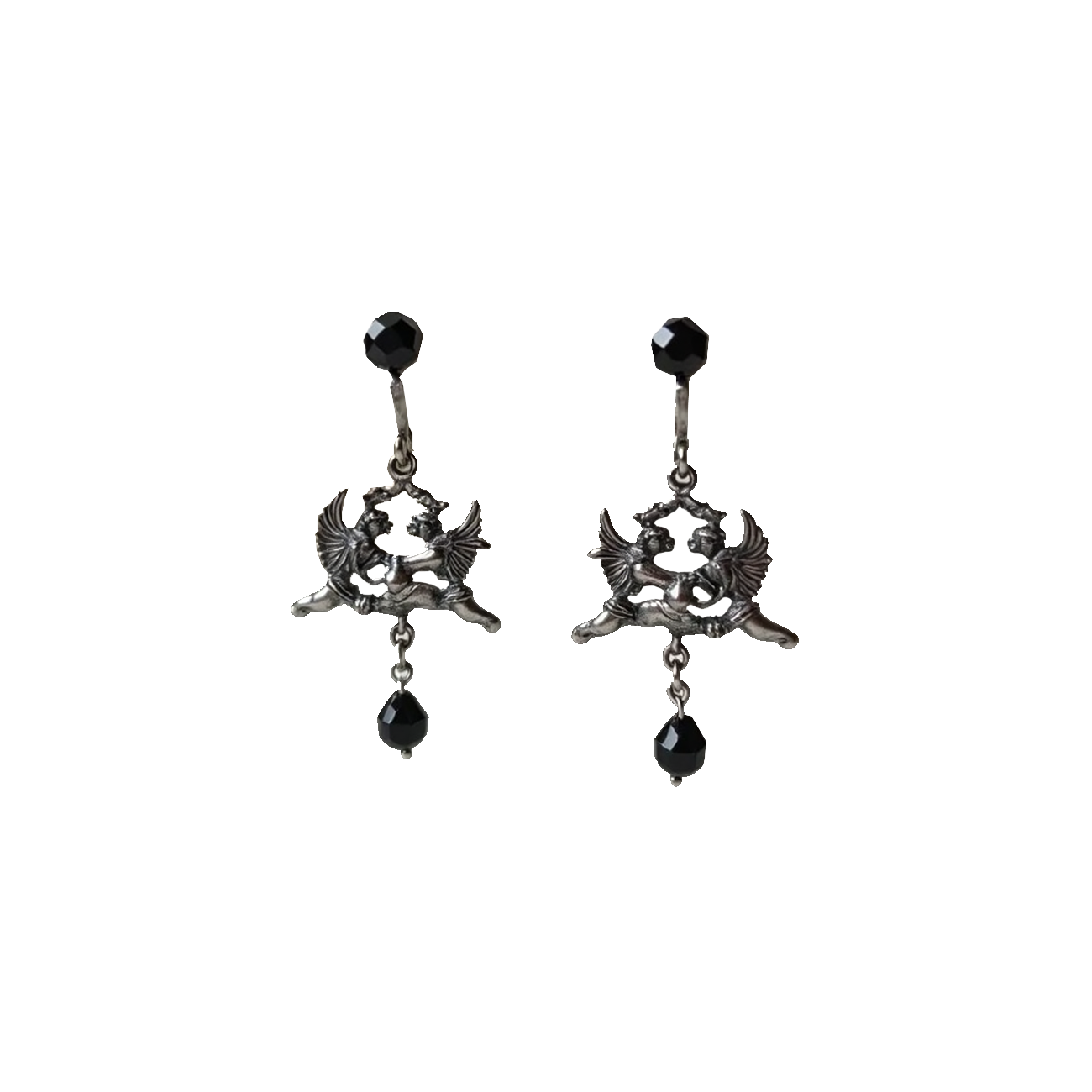 Goth Cherubs Earrings