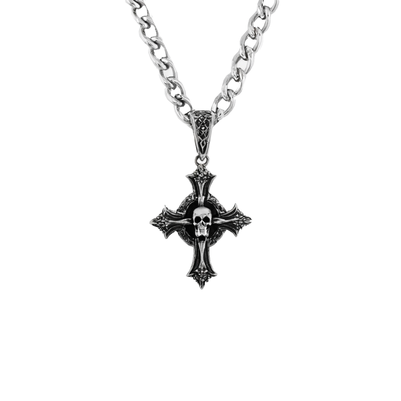 Cross & Skull Necklace