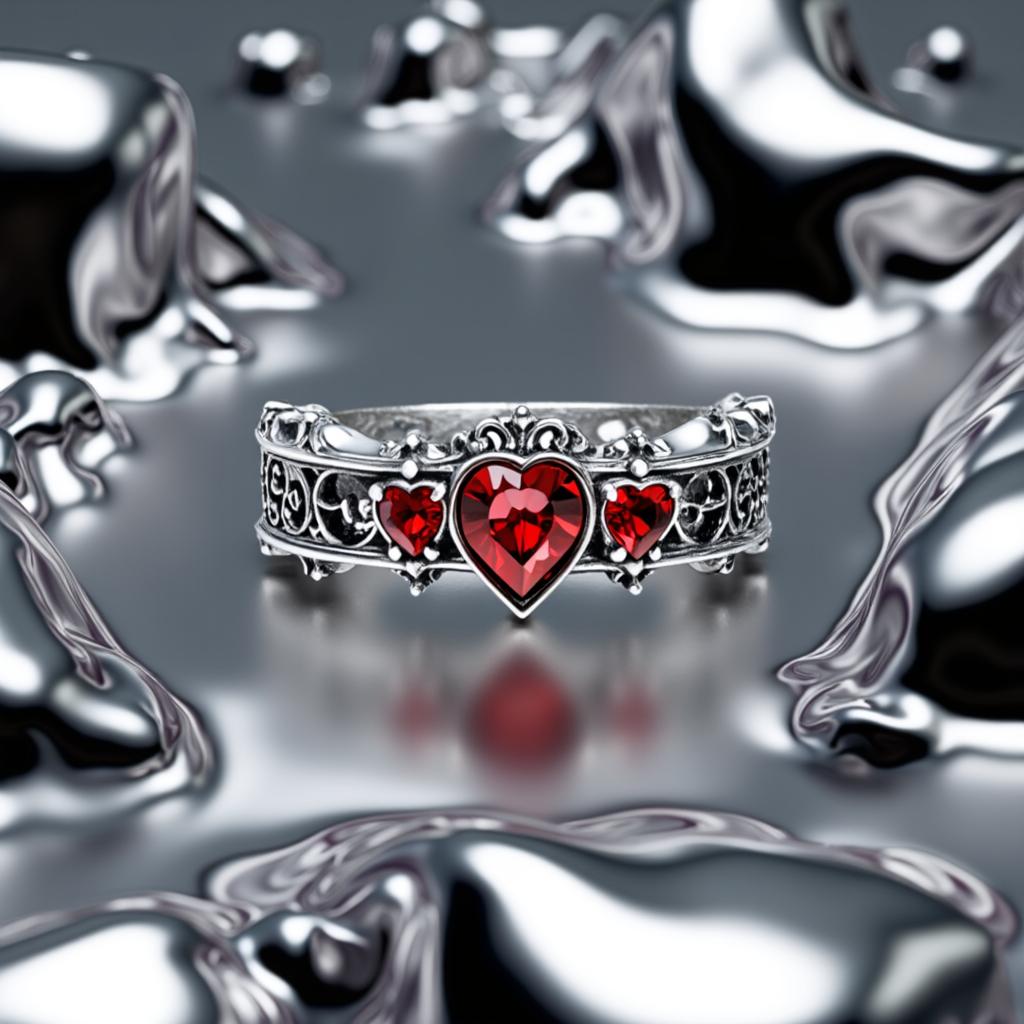 Hollow Heart Ring