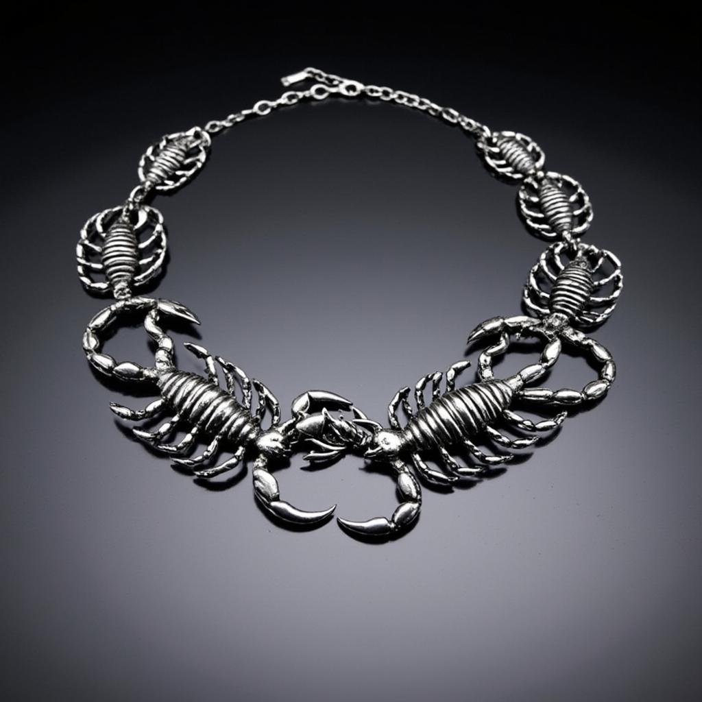 Gothic Scorpion Necklace