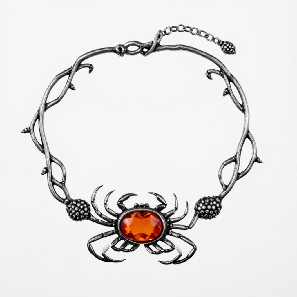 Fire Crab Necklace