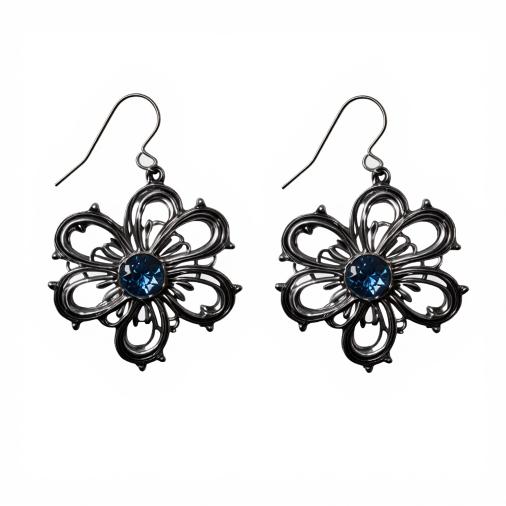 Hollow Flower Earrings