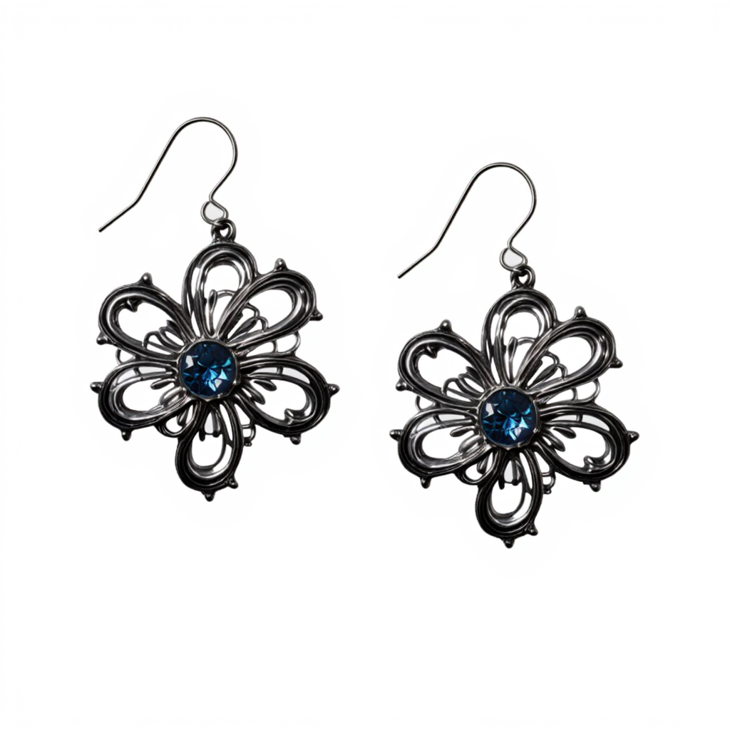 Hollow Flower Earrings