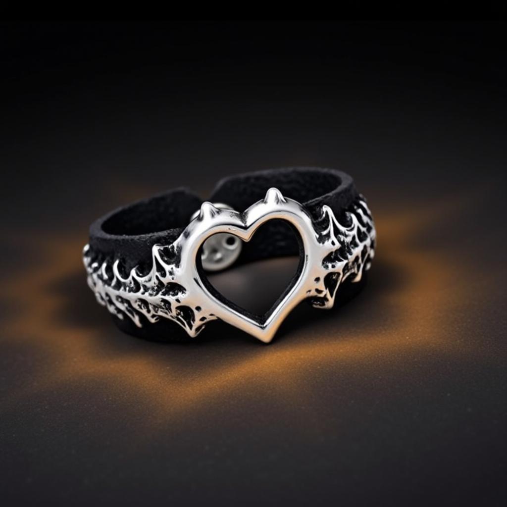 Hollow Heart Bracelet