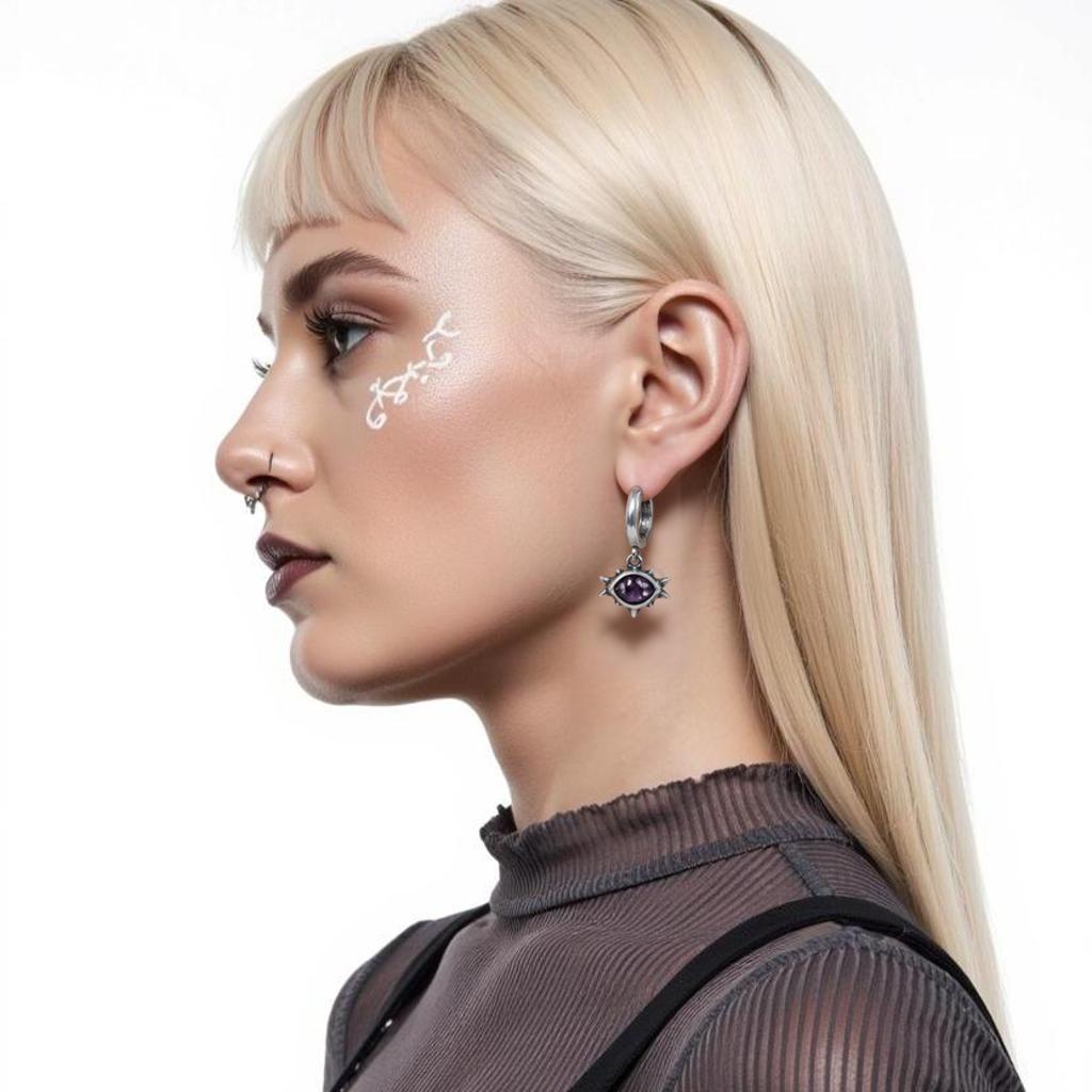 Eye Spike Earrings