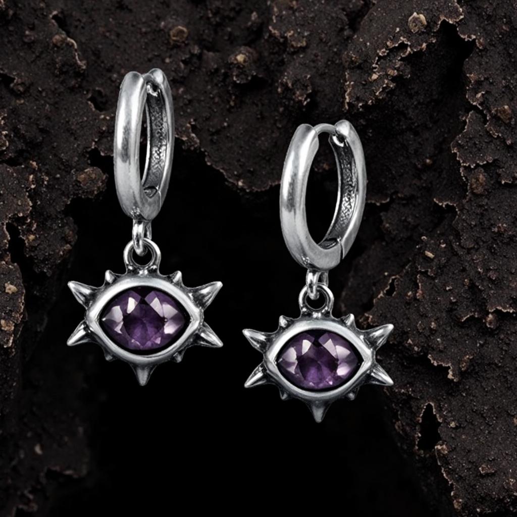 Eye Spike Earrings