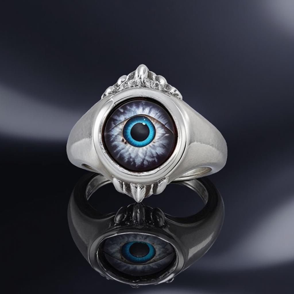 Blue Evil Eye Ring