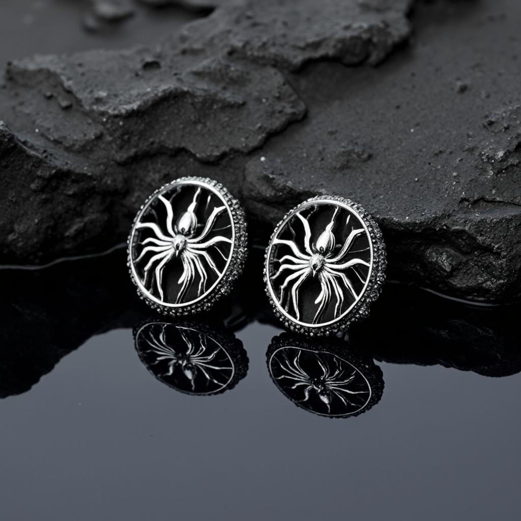 Evil Spider Earrings