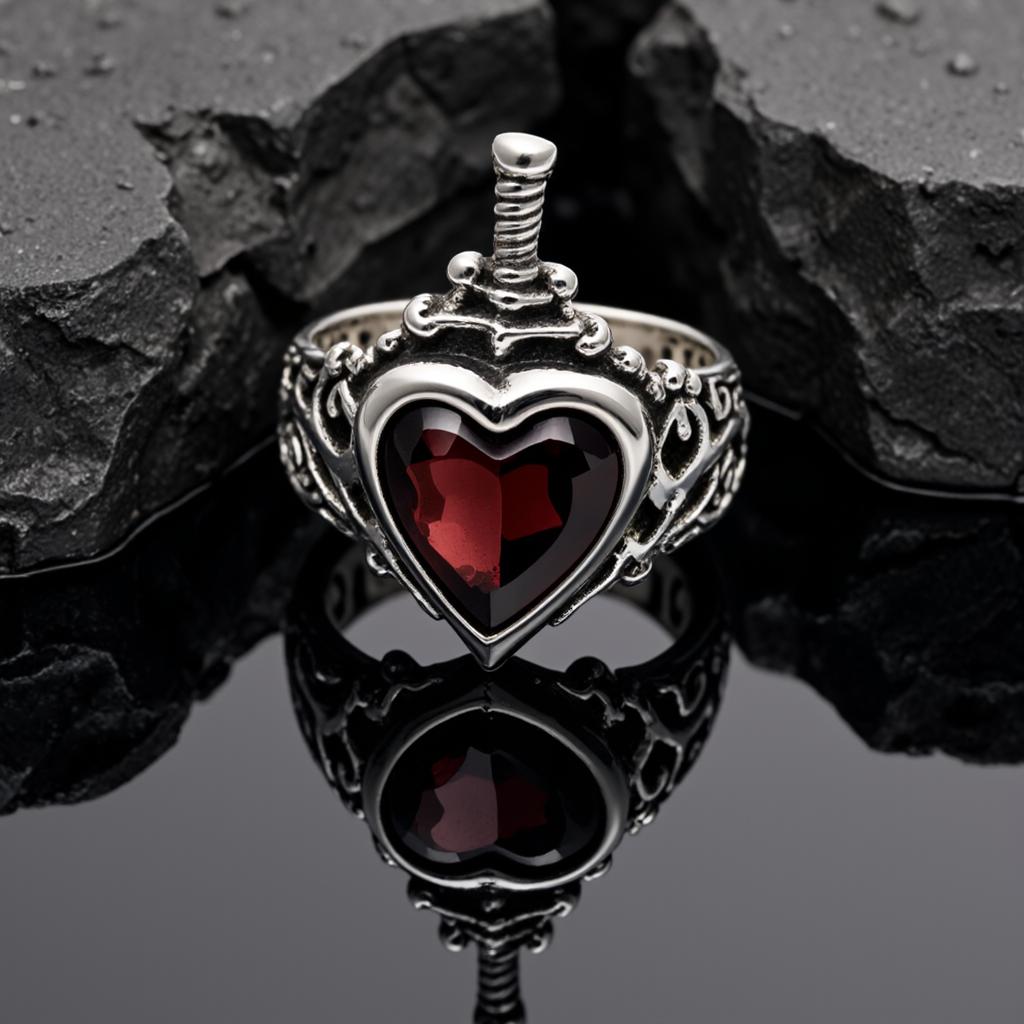 Heart & Dagger Ring