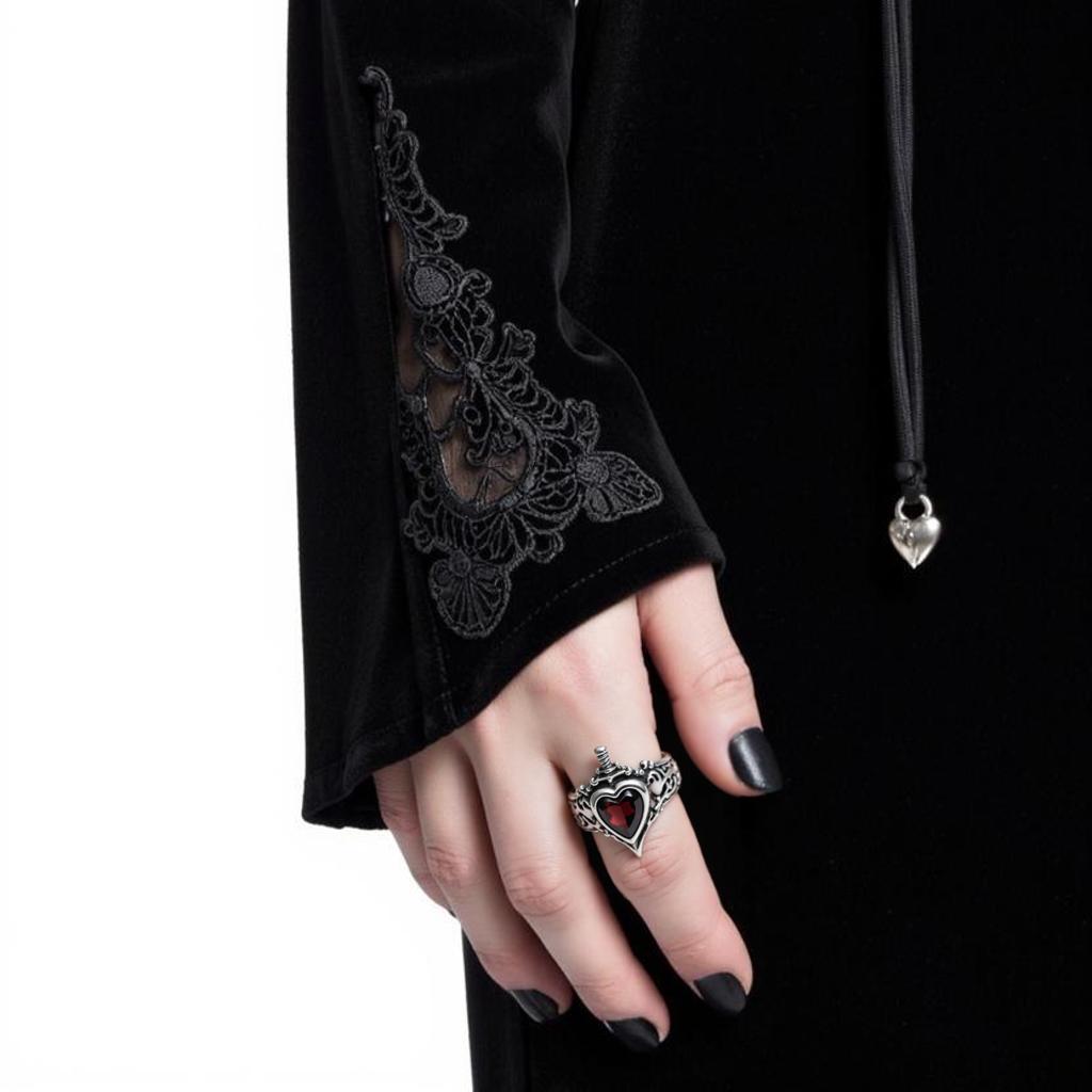 Heart & Dagger Ring