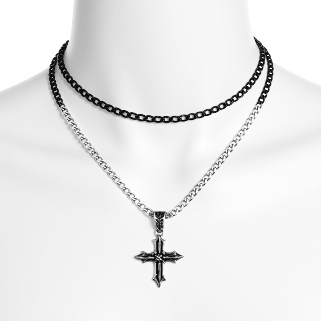 Ornate Cross Necklace