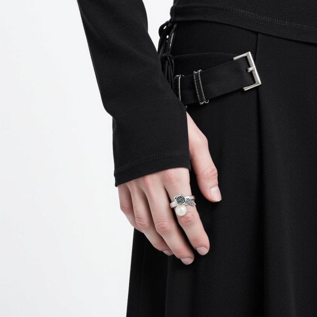 Rose & Pearl Ring