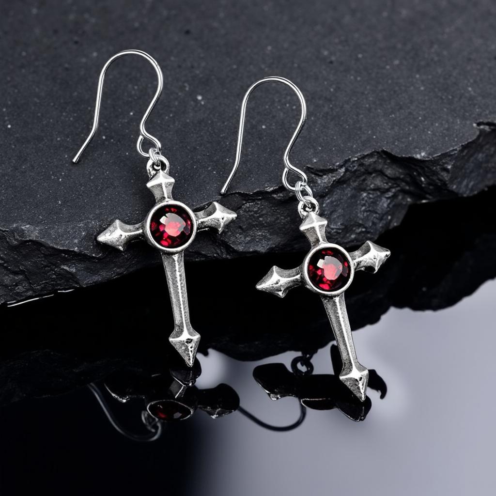 Cross Earrings