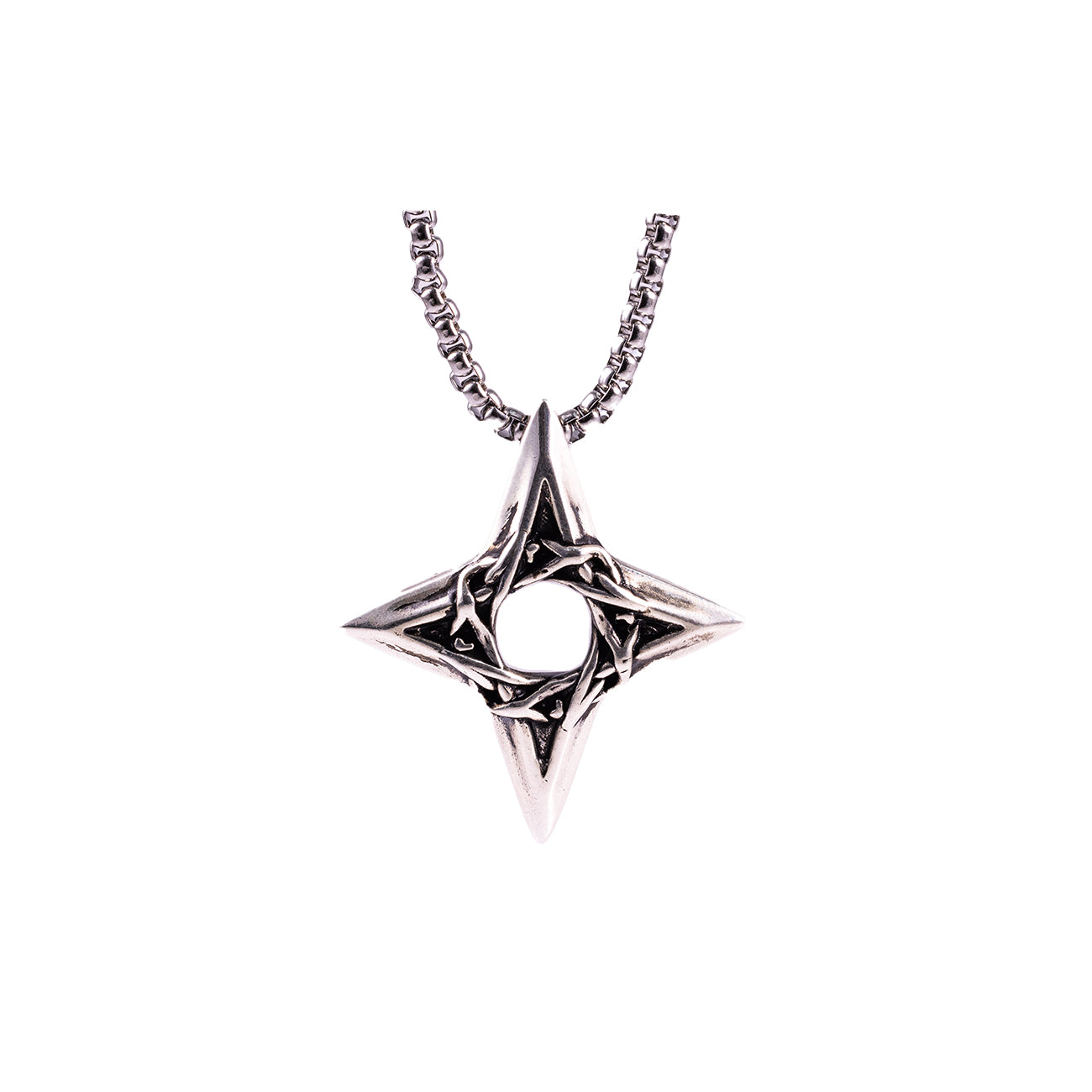 Four-Pointed Star Necklace