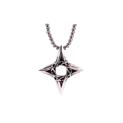 Four-Pointed Star Necklace