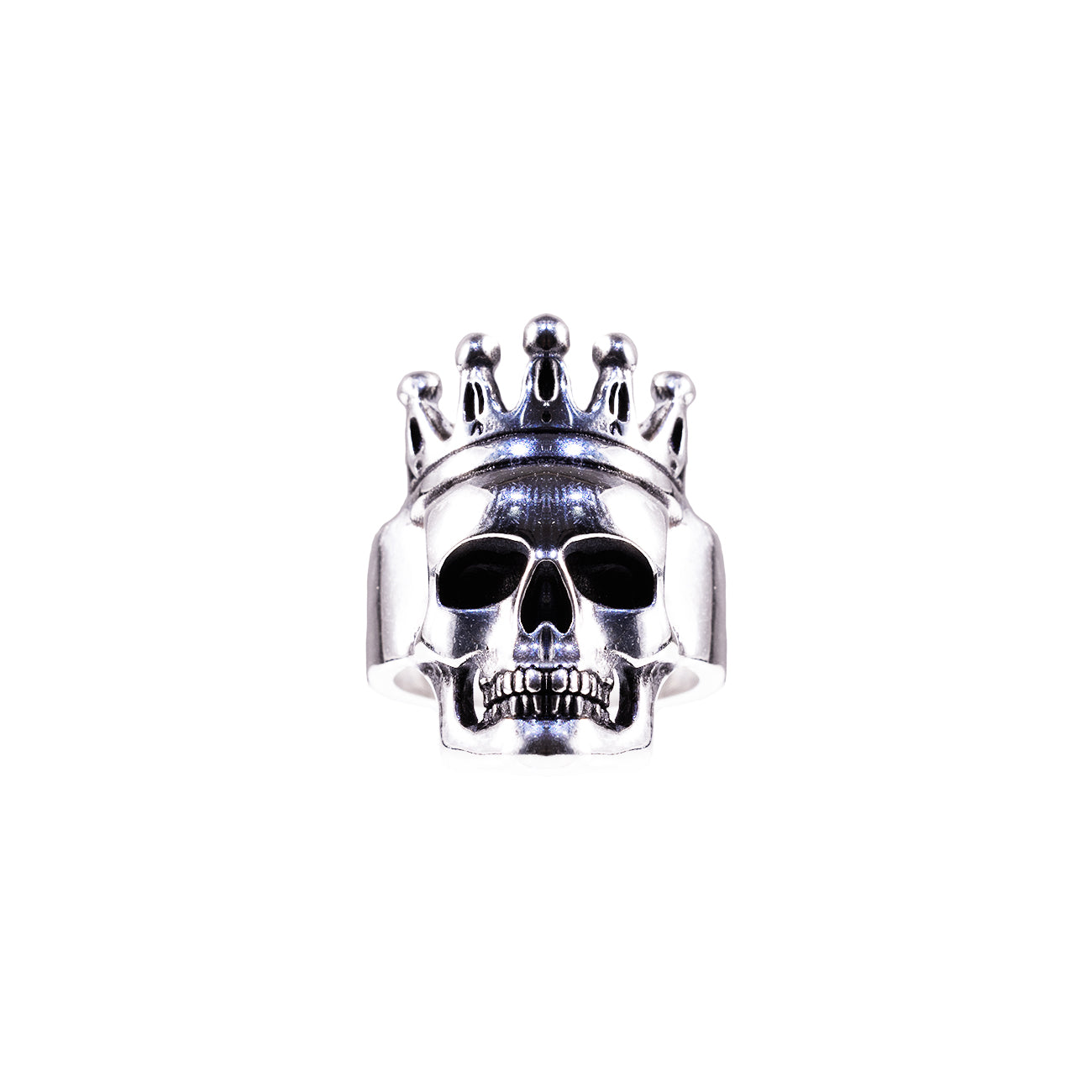 Crown Skull Ring