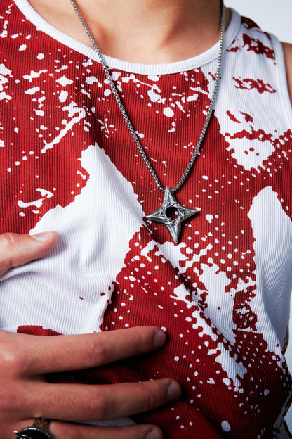 Four-Pointed Star Necklace