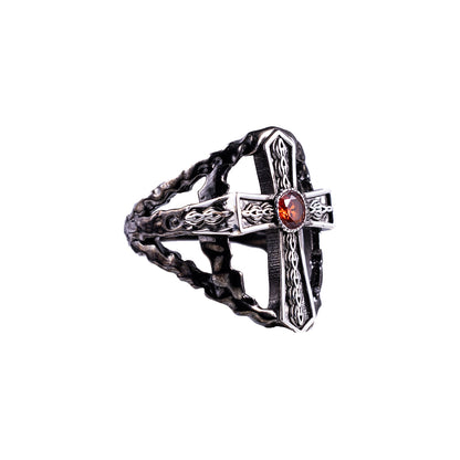 Cross Hollow Ring