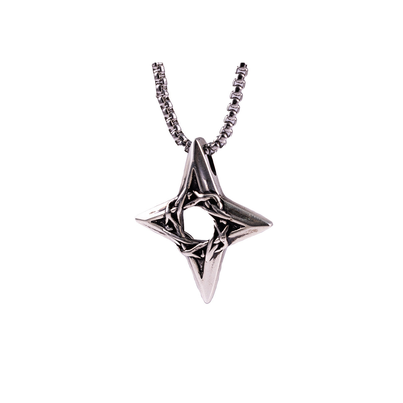 Four-Pointed Star Necklace