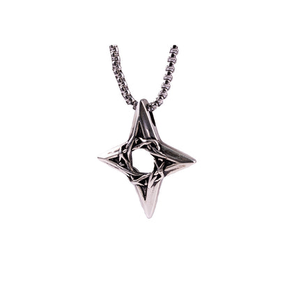 Four-Pointed Star Necklace