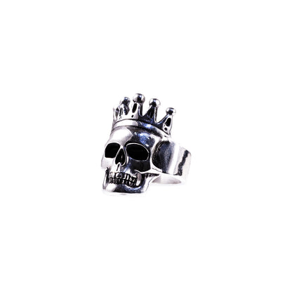 Crown Skull Ring