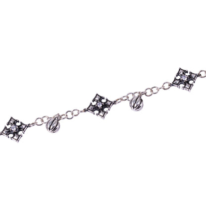 Pumpkin Cross Bracelet