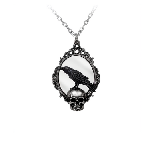 Raven Frame Necklace