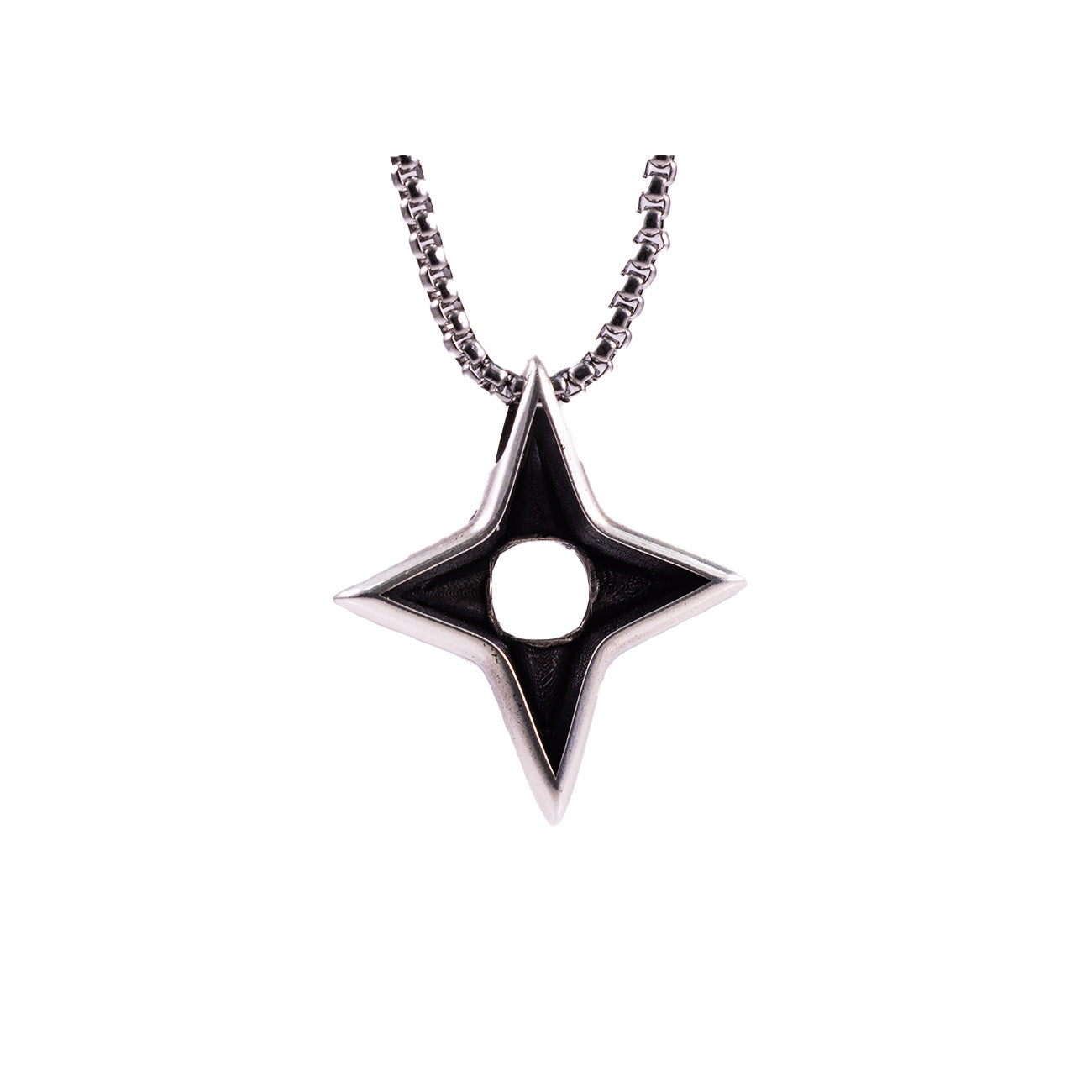 Four-Pointed Star Necklace