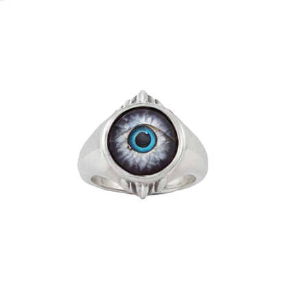 Blue Evil Eye Ring