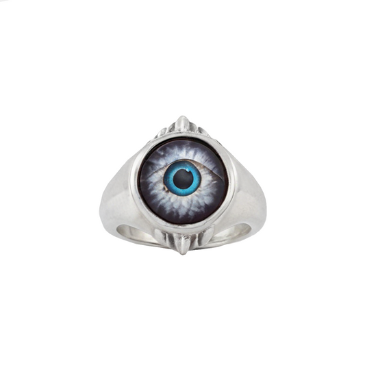 Blue Evil Eye Ring