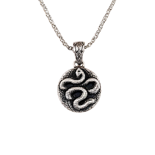 Coiled Snake Necklace