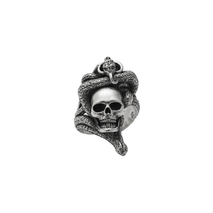 Snake Skull Ring