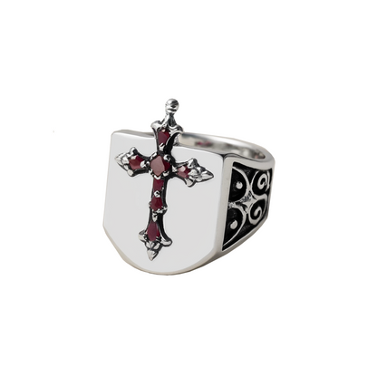Medieval Cross Ring