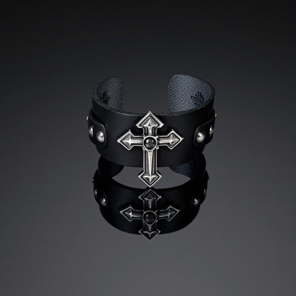 Cross Rivet Bracelet